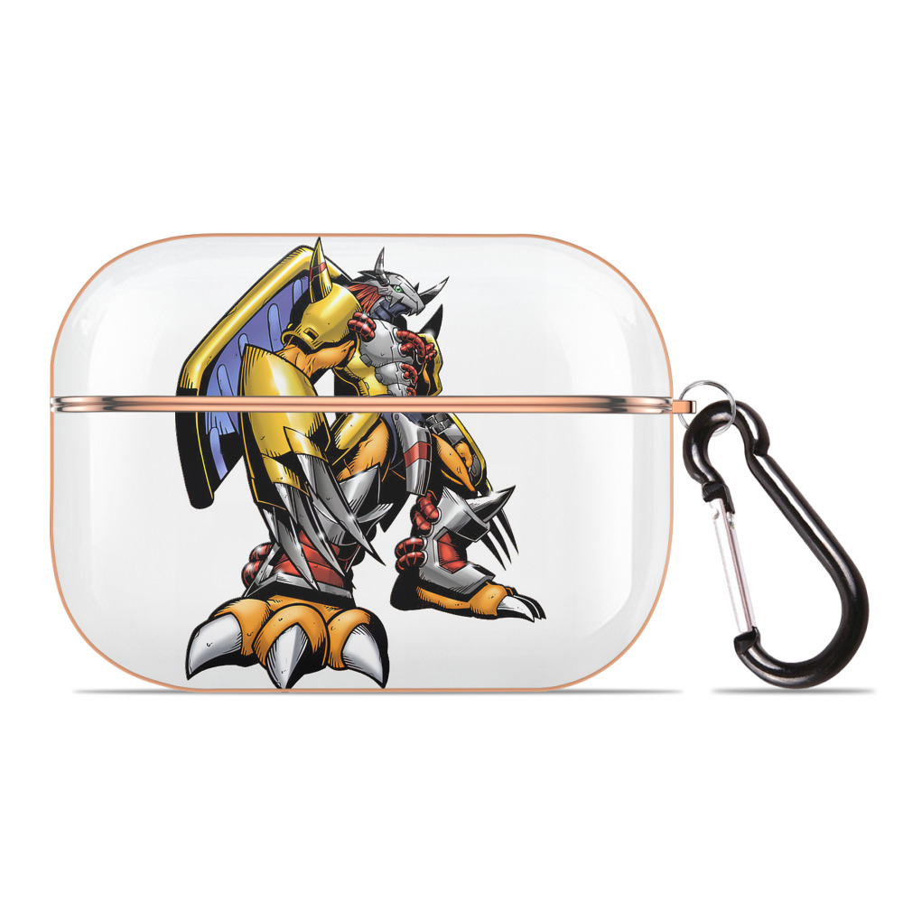 （画像用） Digimon デジタルモンスター/デジモン 【AirPods Pro用】ハードシェル保護ケース｜耐衝撃・防指紋・カラビナ付き商品仕様