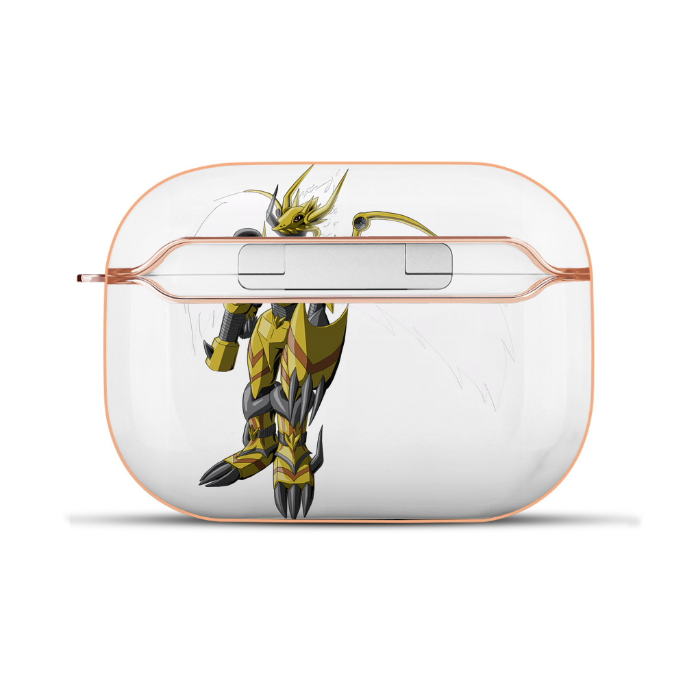 （画像用） Digimon デジタルモンスター/デジモン 【AirPods Pro用】ハードシェル保護ケース｜耐衝撃・防指紋・カラビナ付き商品仕様
