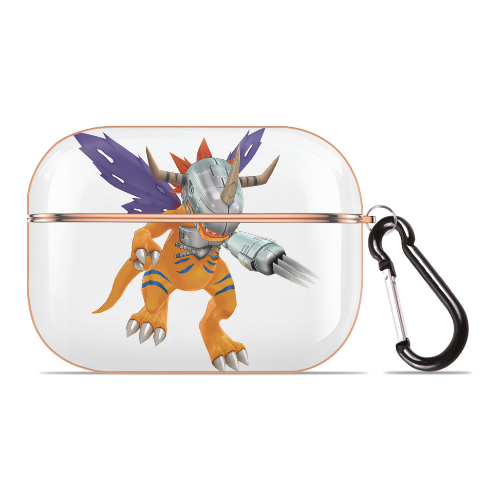 （画像用） Digimon デジタルモンスター/デジモン 【AirPods Pro用】ハードシェル保護ケース｜耐衝撃・防指紋・カラビナ付き商品仕様
