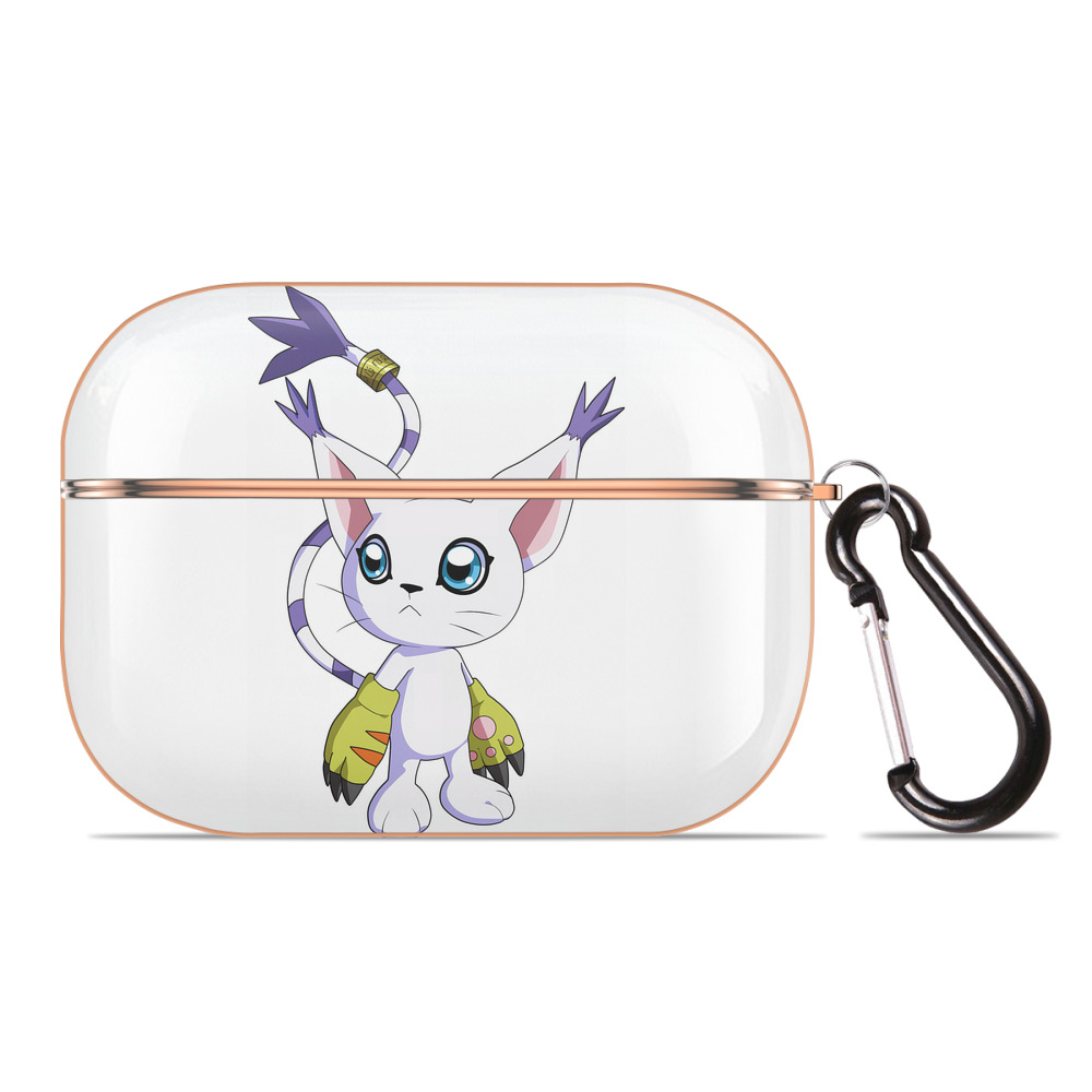 （画像用） Digimon デジタルモンスター/デジモン 【AirPods Pro用】ハードシェル保護ケース｜耐衝撃・防指紋・カラビナ付き商品仕様