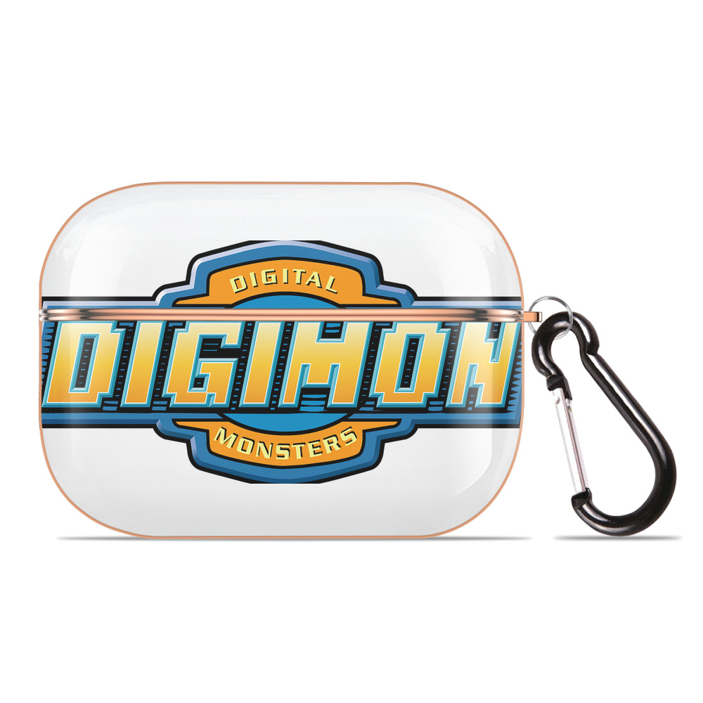（画像用） Digimon デジタルモンスター/デジモン 【AirPods Pro用】ハードシェル保護ケース｜耐衝撃・防指紋・カラビナ付き商品仕様