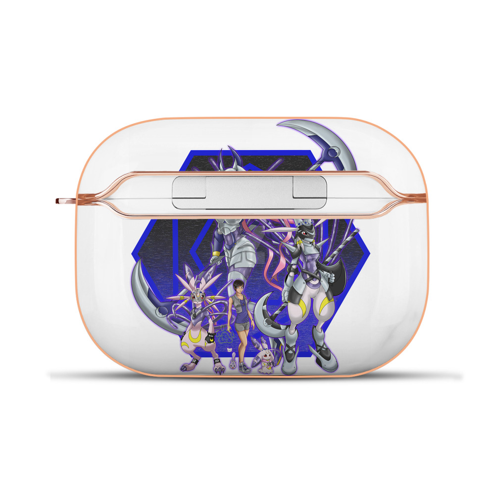 （画像用） Digimon デジタルモンスター/デジモン 【AirPods Pro用】ハードシェル保護ケース｜耐衝撃・防指紋・カラビナ付き商品仕様