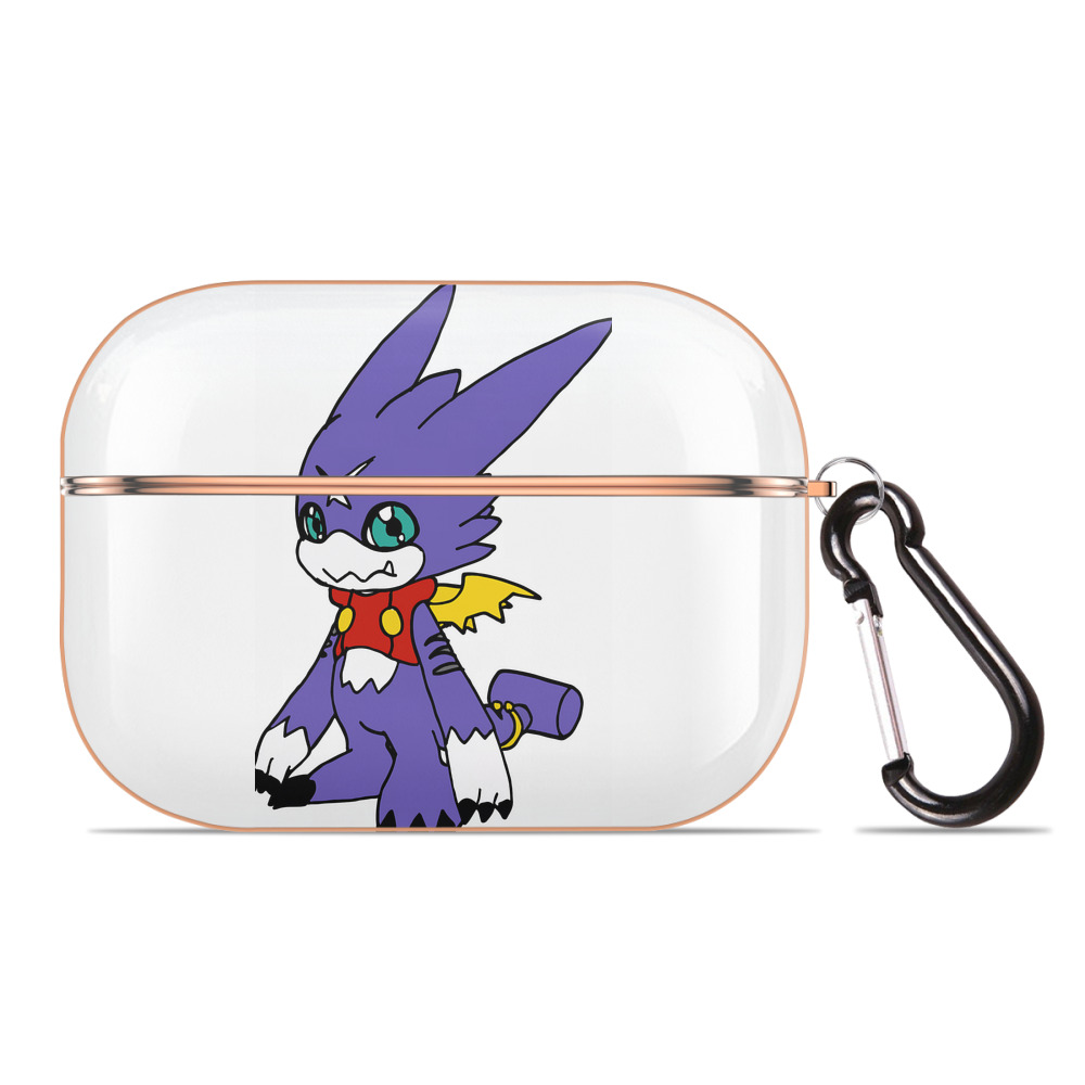（画像用） Digimon デジタルモンスター/デジモン 【AirPods Pro用】ハードシェル保護ケース｜耐衝撃・防指紋・カラビナ付き商品仕様