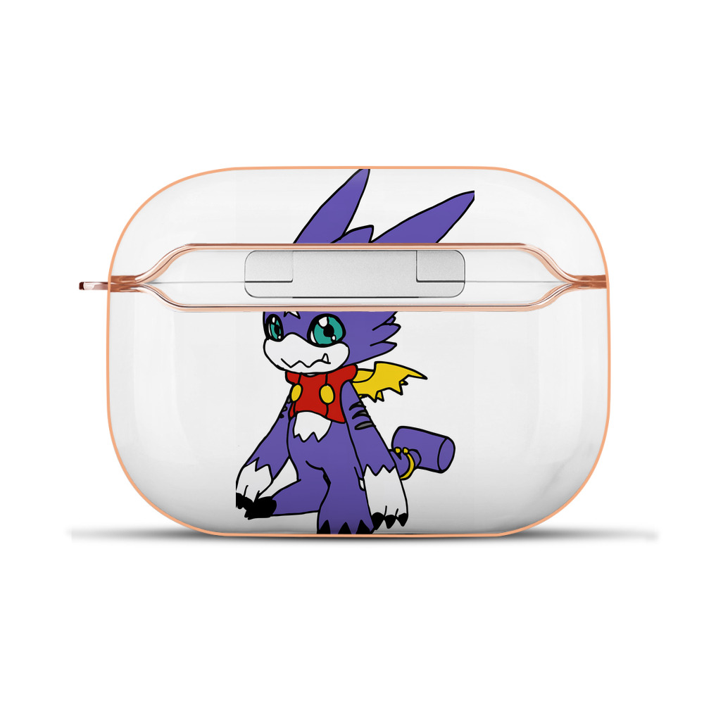 （画像用） Digimon デジタルモンスター/デジモン 【AirPods Pro用】ハードシェル保護ケース｜耐衝撃・防指紋・カラビナ付き商品仕様