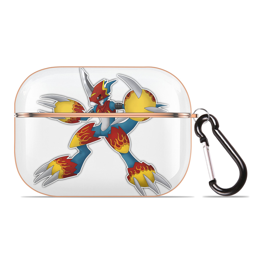（画像用） Digimon デジタルモンスター/デジモン 【AirPods Pro用】ハードシェル保護ケース｜耐衝撃・防指紋・カラビナ付き商品仕様