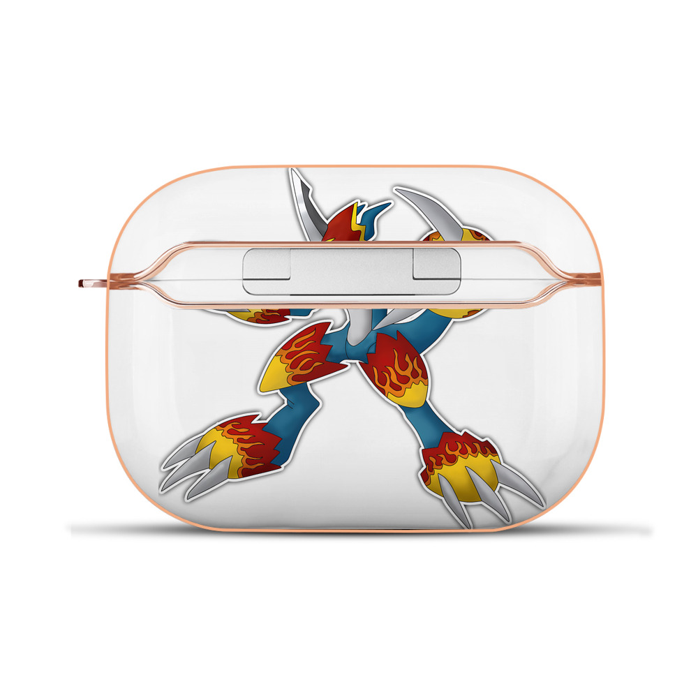 （画像用） Digimon デジタルモンスター/デジモン 【AirPods Pro用】ハードシェル保護ケース｜耐衝撃・防指紋・カラビナ付き商品仕様