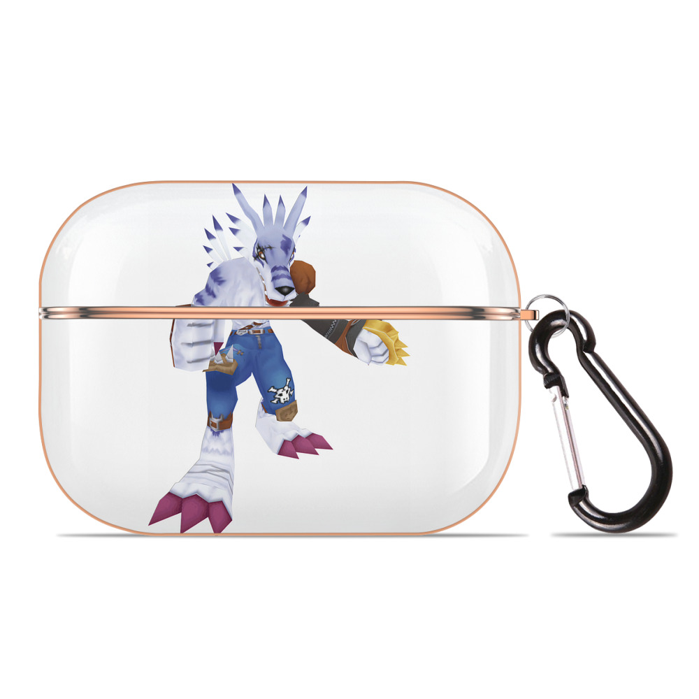 （画像用） Digimon デジタルモンスター/デジモン 【AirPods Pro用】ハードシェル保護ケース｜耐衝撃・防指紋・カラビナ付き商品仕様