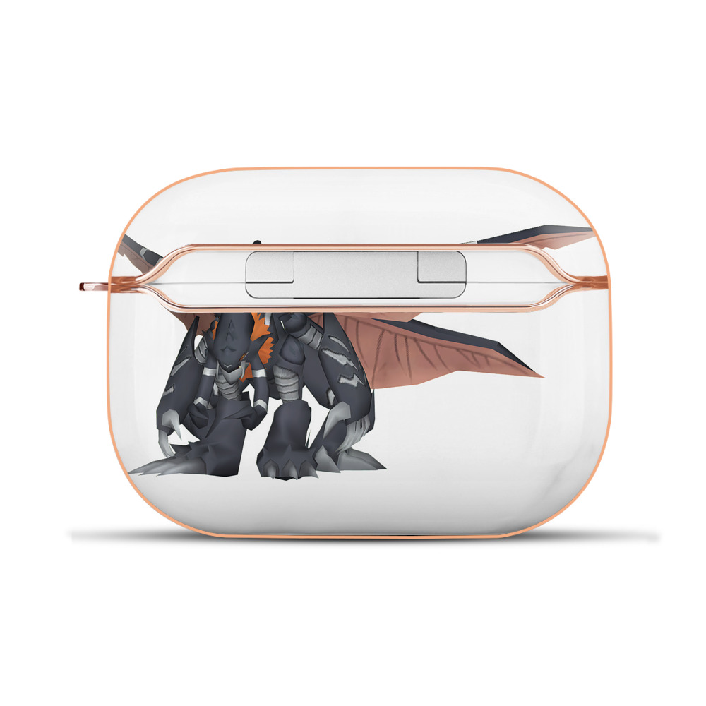 （画像用） Digimon デジタルモンスター/デジモン 【AirPods Pro用】ハードシェル保護ケース｜耐衝撃・防指紋・カラビナ付き商品仕様