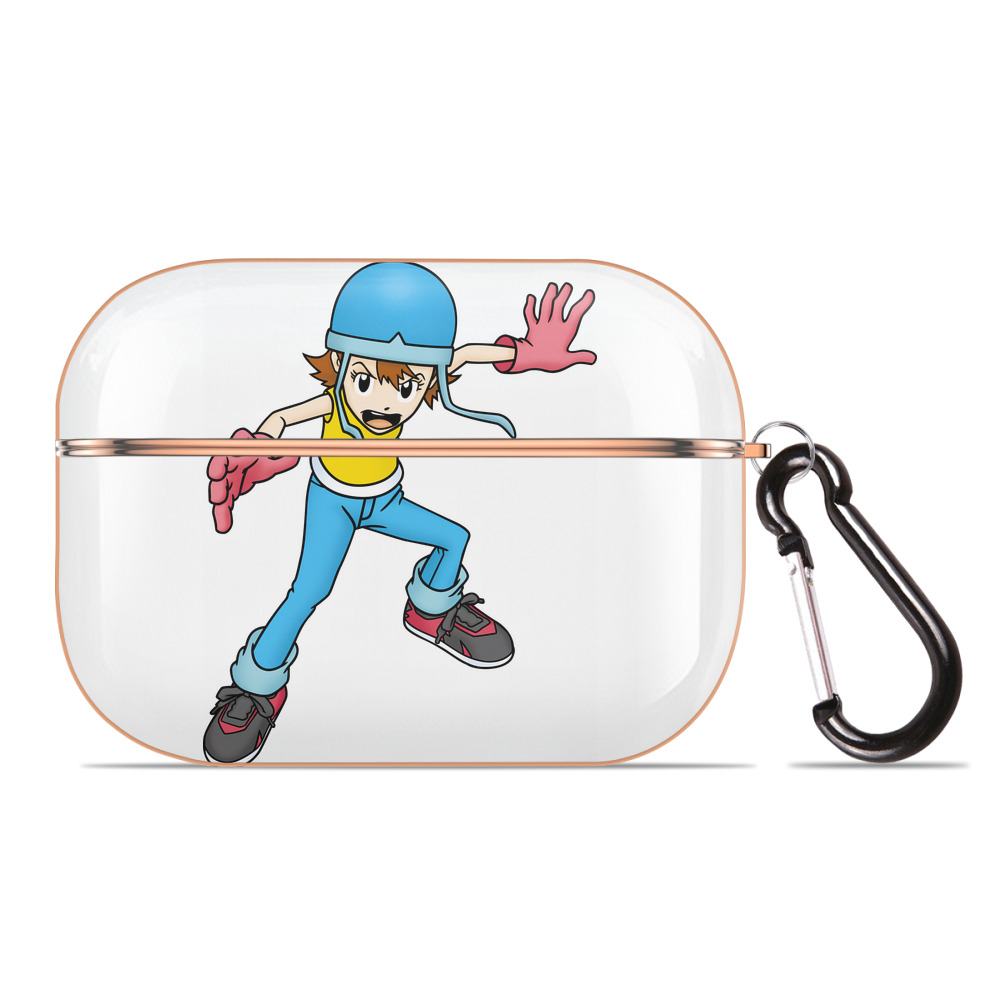 （画像用） Digimon デジタルモンスター/デジモン 【AirPods Pro用】ハードシェル保護ケース｜耐衝撃・防指紋・カラビナ付き商品仕様