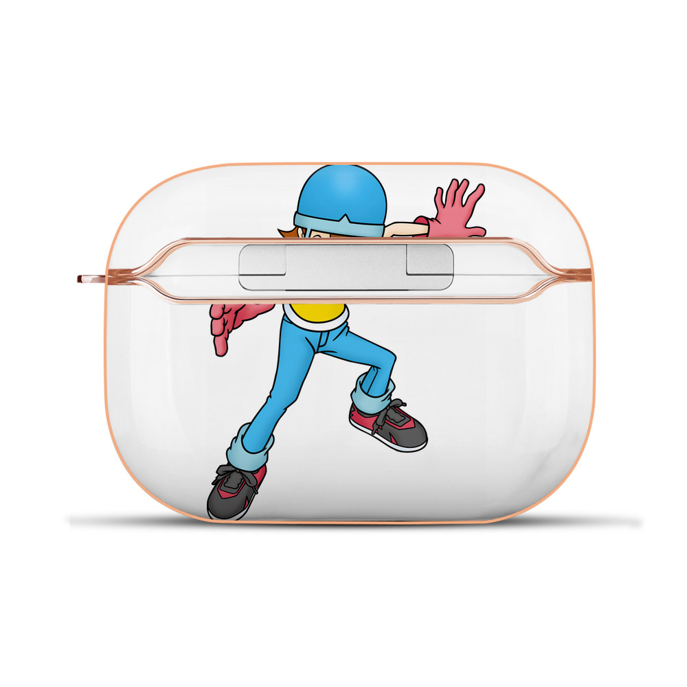 （画像用） Digimon デジタルモンスター/デジモン 【AirPods Pro用】ハードシェル保護ケース｜耐衝撃・防指紋・カラビナ付き商品仕様