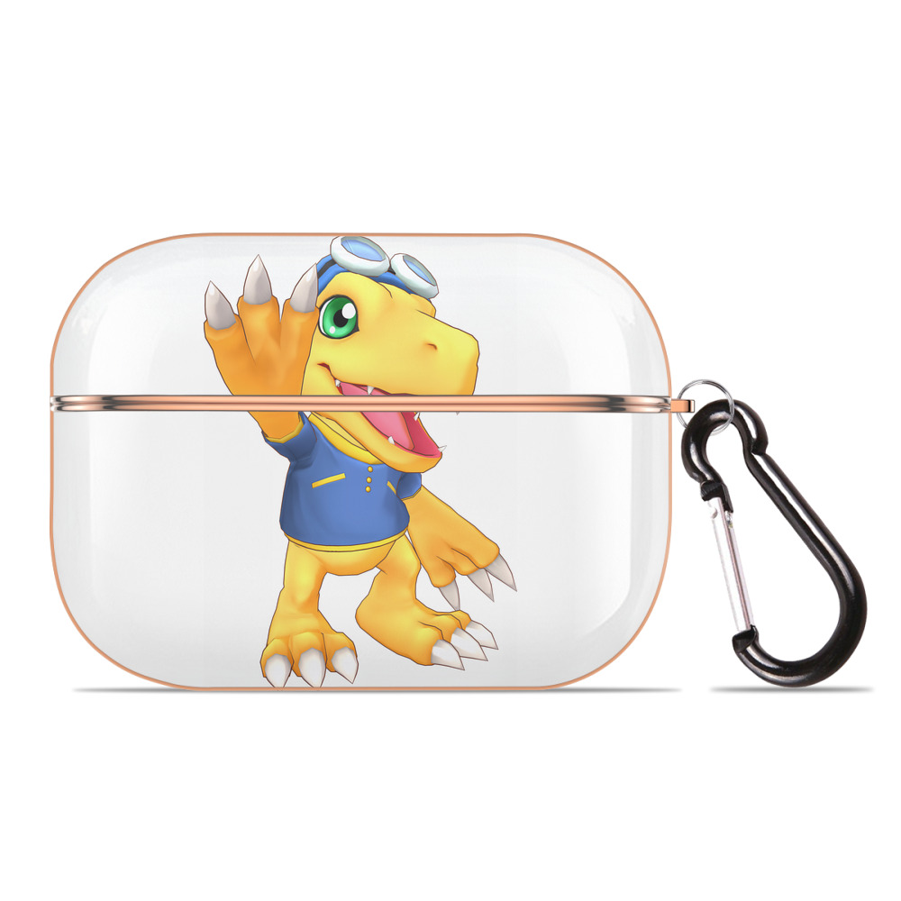 （画像用） Digimon デジタルモンスター/デジモン 【AirPods Pro用】ハードシェル保護ケース｜耐衝撃・防指紋・カラビナ付き商品仕様