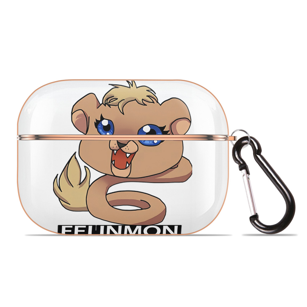 （画像用） Digimon デジタルモンスター/デジモン 【AirPods Pro用】ハードシェル保護ケース｜耐衝撃・防指紋・カラビナ付き商品仕様