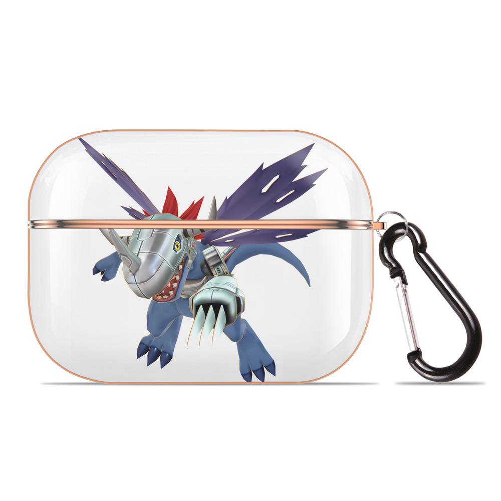 （画像用） Digimon デジタルモンスター/デジモン 【AirPods Pro用】ハードシェル保護ケース｜耐衝撃・防指紋・カラビナ付き商品仕様