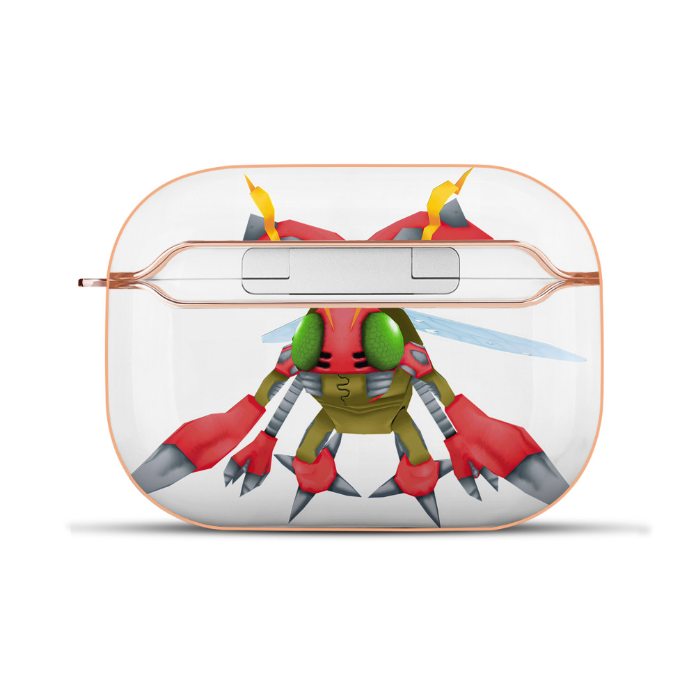 （画像用） Digimon デジタルモンスター/デジモン 【AirPods Pro用】ハードシェル保護ケース｜耐衝撃・防指紋・カラビナ付き商品仕様