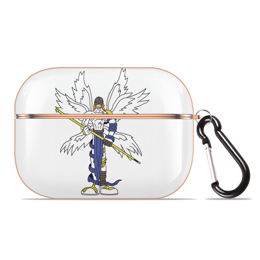 （画像用） Digimon デジタルモンスター/デジモン 【AirPods Pro用】ハードシェル保護ケース｜耐衝撃・防指紋・カラビナ付き商品仕様