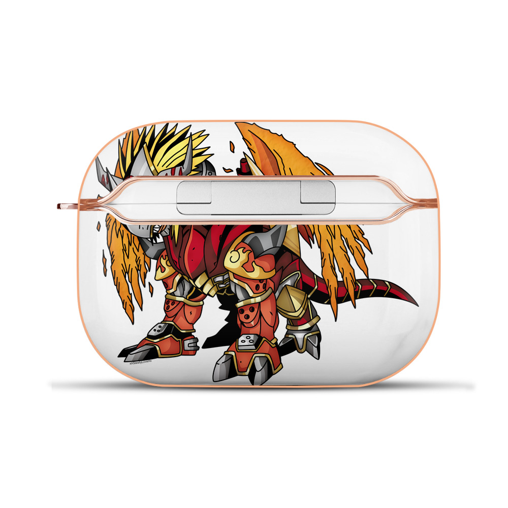 （画像用） Digimon デジタルモンスター/デジモン 【AirPods Pro用】ハードシェル保護ケース｜耐衝撃・防指紋・カラビナ付き商品仕様