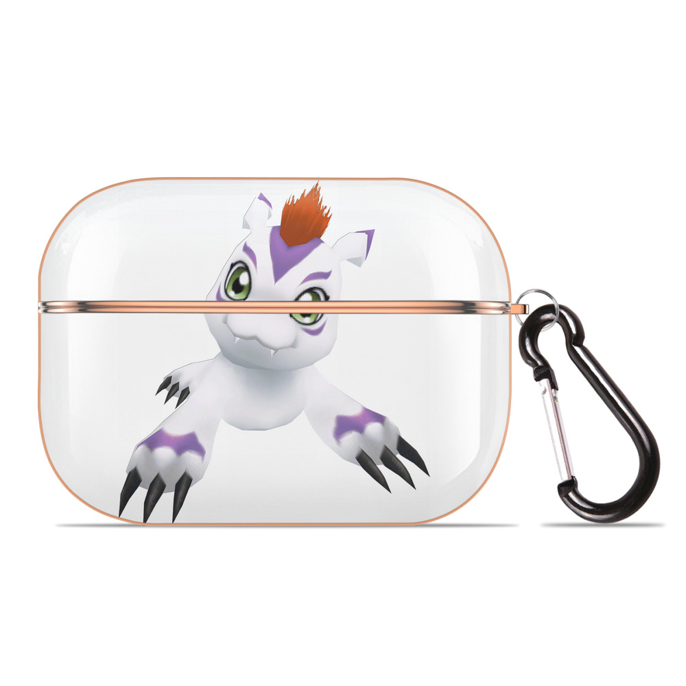 （画像用） Digimon デジタルモンスター/デジモン 【AirPods Pro用】ハードシェル保護ケース｜耐衝撃・防指紋・カラビナ付き商品仕様