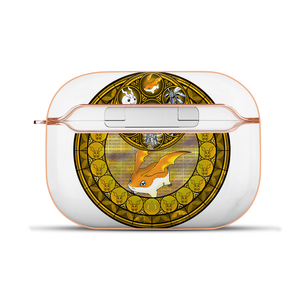 （画像用） Digimon デジタルモンスター/デジモン 【AirPods Pro用】ハードシェル保護ケース｜耐衝撃・防指紋・カラビナ付き商品仕様