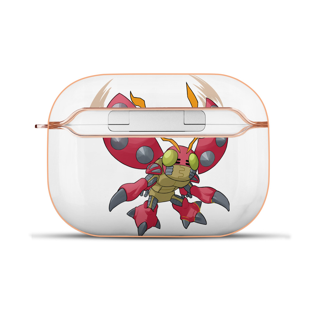 （画像用） Digimon デジタルモンスター/デジモン 【AirPods Pro用】ハードシェル保護ケース｜耐衝撃・防指紋・カラビナ付き商品仕様