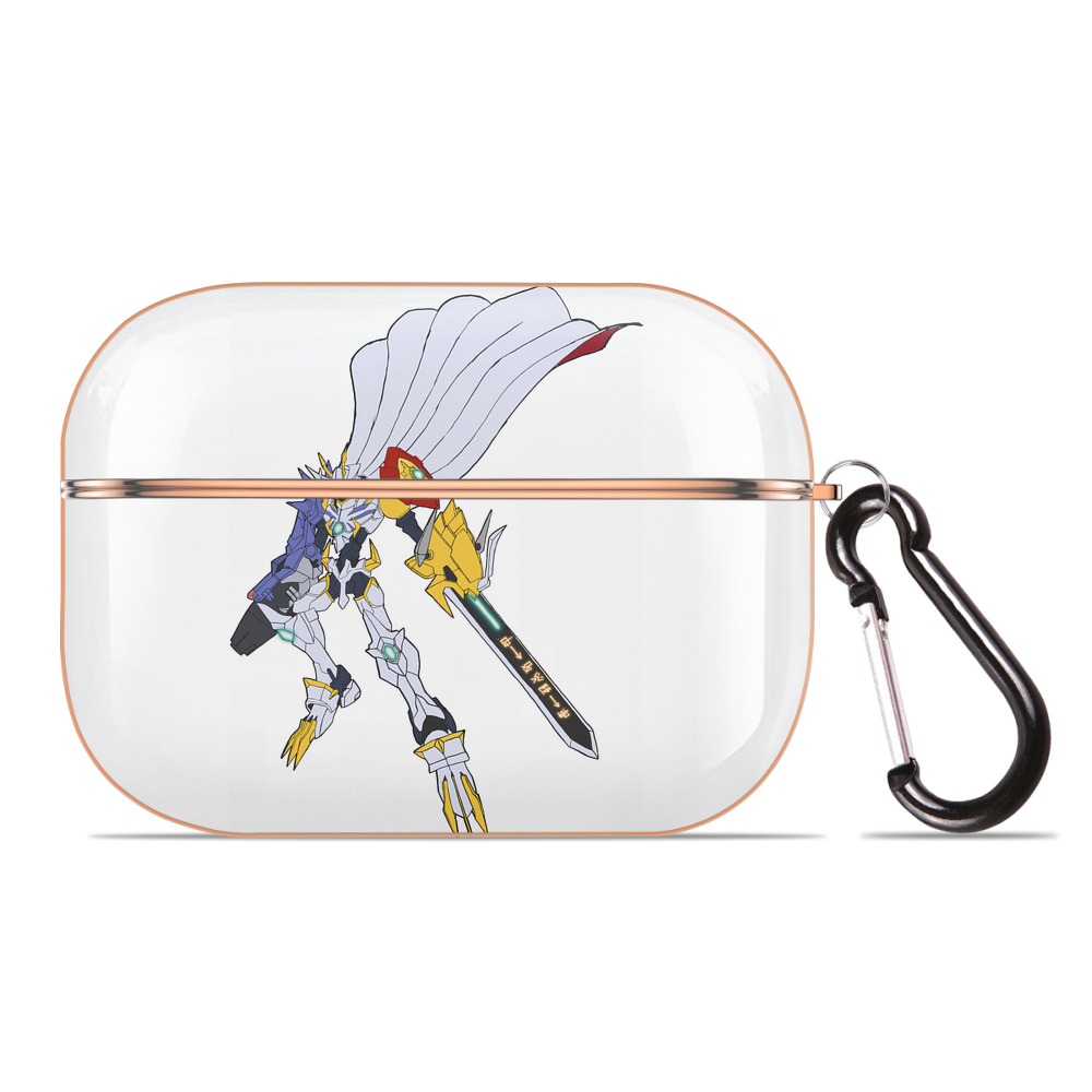 （画像用） Digimon デジタルモンスター/デジモン 【AirPods Pro用】ハードシェル保護ケース｜耐衝撃・防指紋・カラビナ付き商品仕様