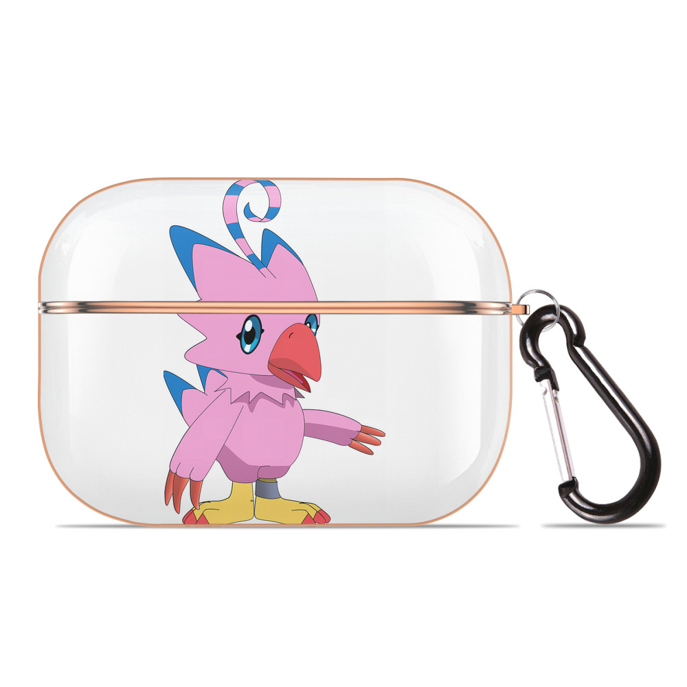 （画像用） Digimon デジタルモンスター/デジモン 【AirPods Pro用】ハードシェル保護ケース｜耐衝撃・防指紋・カラビナ付き商品仕様