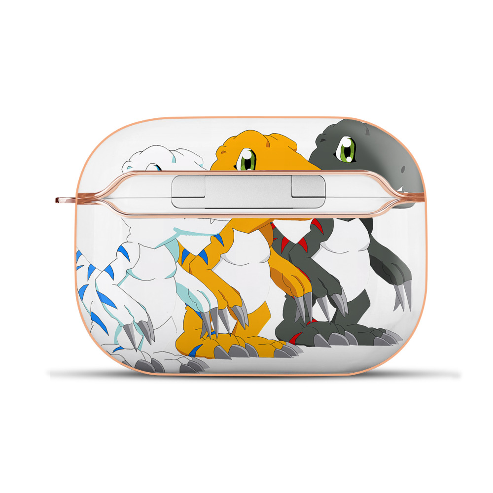 （画像用） Digimon デジタルモンスター/デジモン 【AirPods Pro用】ハードシェル保護ケース｜耐衝撃・防指紋・カラビナ付き商品仕様