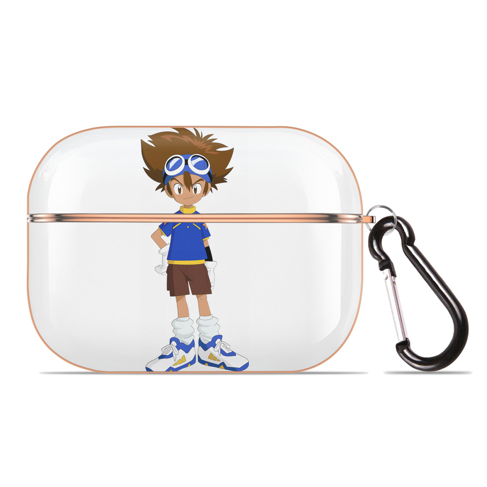 （画像用） Digimon デジタルモンスター/デジモン 【AirPods Pro用】ハードシェル保護ケース｜耐衝撃・防指紋・カラビナ付き商品仕様
