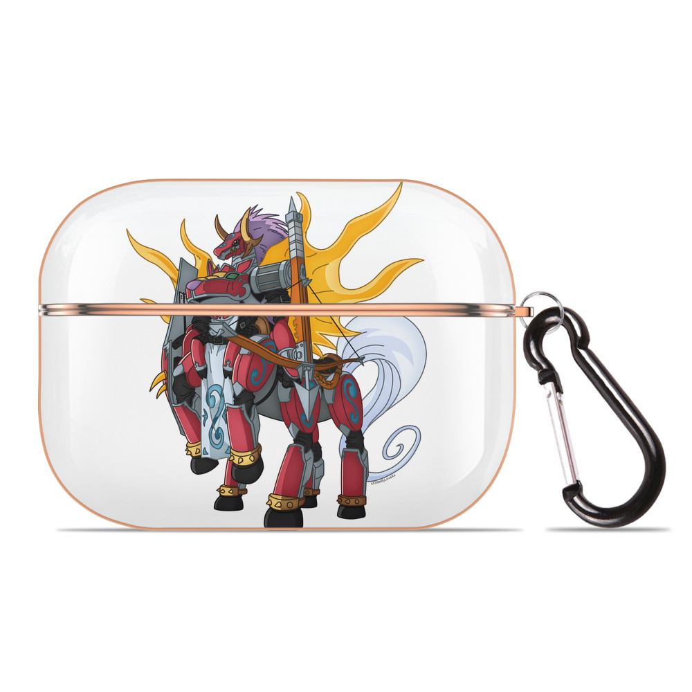 （画像用） Digimon デジタルモンスター/デジモン 【AirPods Pro用】ハードシェル保護ケース｜耐衝撃・防指紋・カラビナ付き商品仕様