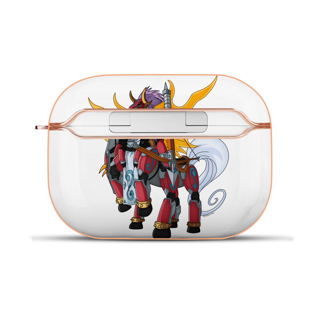 （画像用） Digimon デジタルモンスター/デジモン 【AirPods Pro用】ハードシェル保護ケース｜耐衝撃・防指紋・カラビナ付き商品仕様