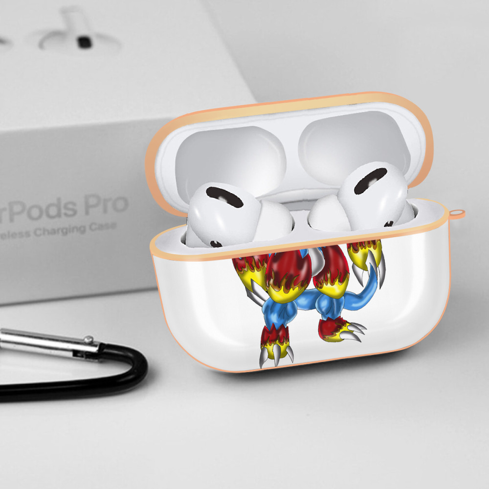 Digimon デジタルモンスター/デジモン 【AirPods Pro用】ハードシェル保護ケース｜耐衝撃・防指紋・カラビナ付き商品仕様