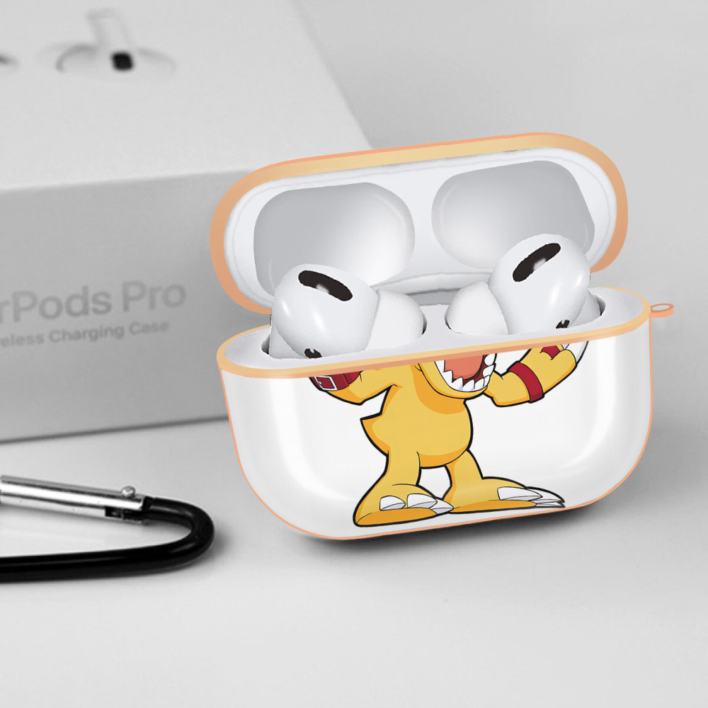 Digimon デジタルモンスター/デジモン 【AirPods Pro用】ハードシェル保護ケース｜耐衝撃・防指紋・カラビナ付き商品仕様
