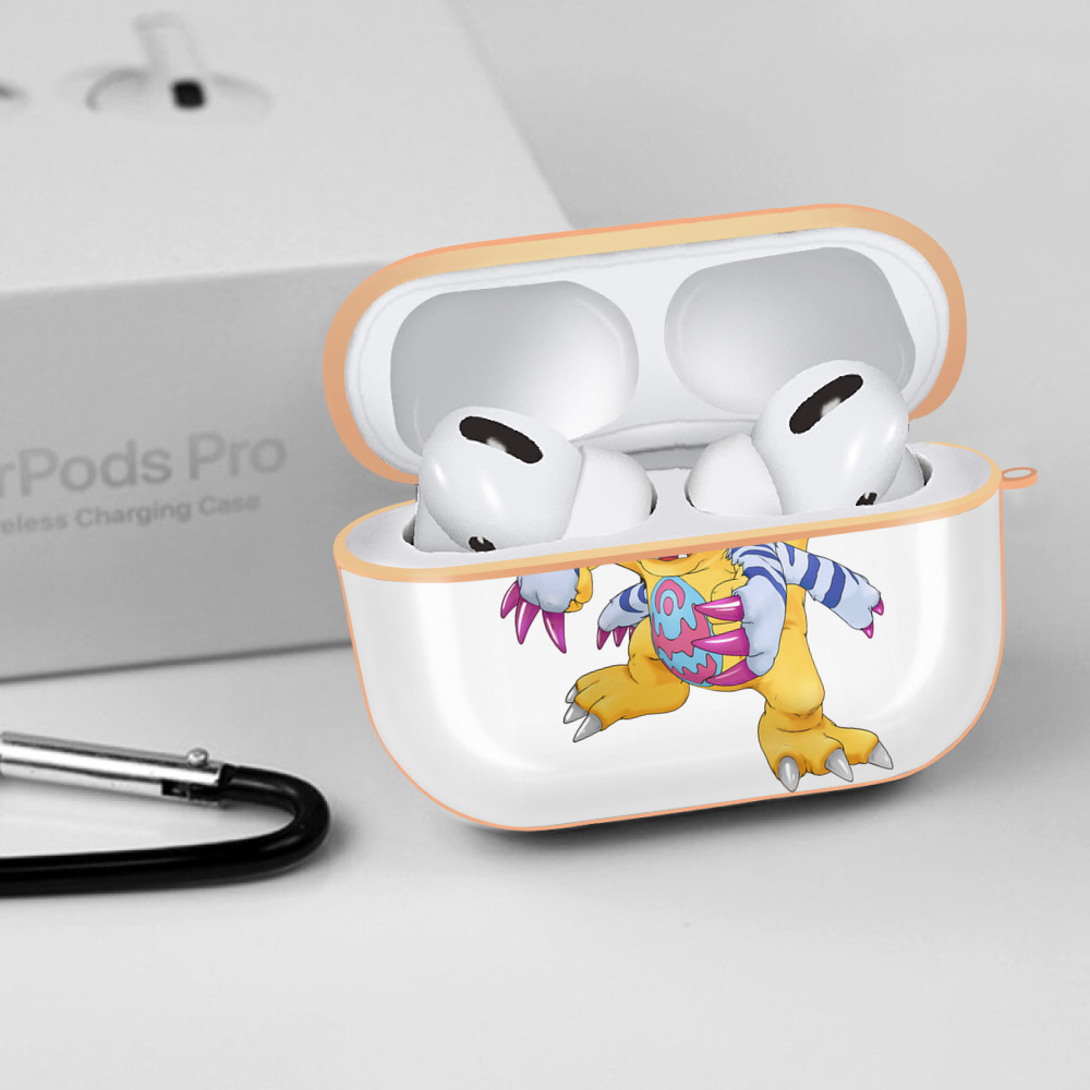 Digimon デジタルモンスター/デジモン 【AirPods Pro用】ハードシェル保護ケース｜耐衝撃・防指紋・カラビナ付き商品仕様