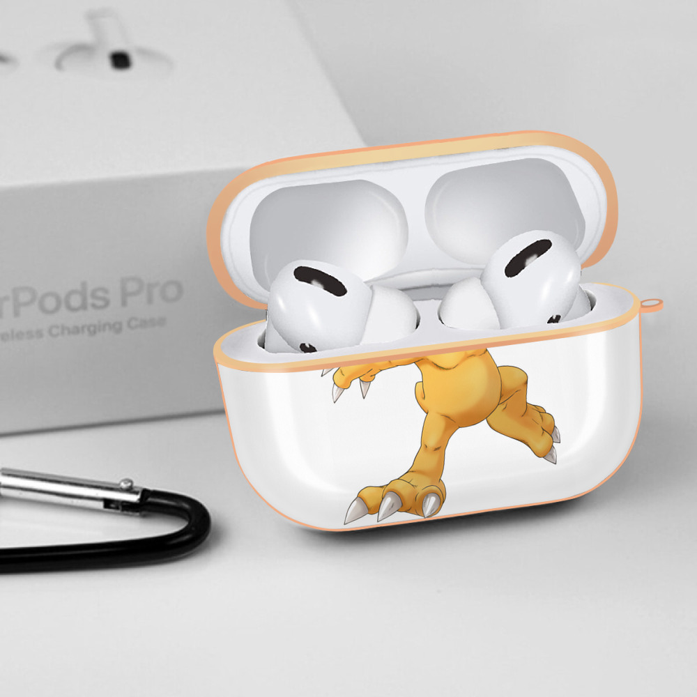 Digimon デジタルモンスター/デジモン 【AirPods Pro用】ハードシェル保護ケース｜耐衝撃・防指紋・カラビナ付き商品仕様
