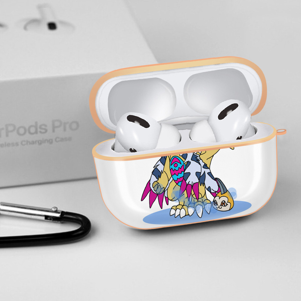Digimon デジタルモンスター/デジモン 【AirPods Pro用】ハードシェル保護ケース｜耐衝撃・防指紋・カラビナ付き商品仕様