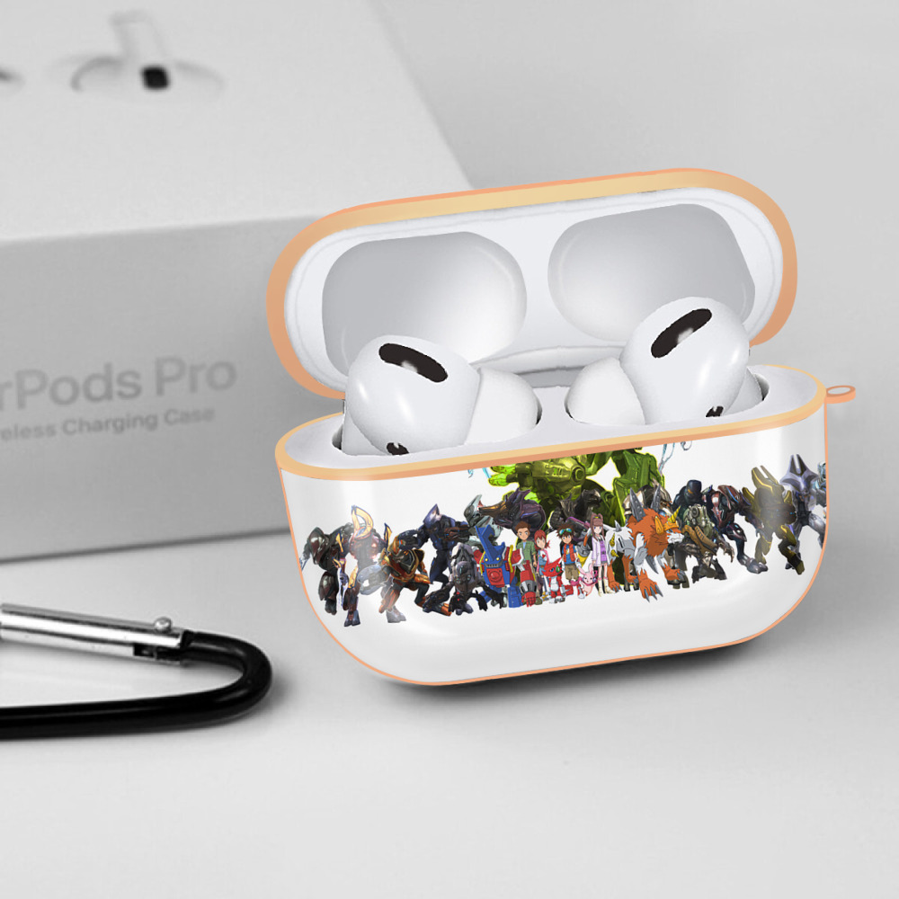 Digimon デジタルモンスター/デジモン 【AirPods Pro用】ハードシェル保護ケース｜耐衝撃・防指紋・カラビナ付き商品仕様