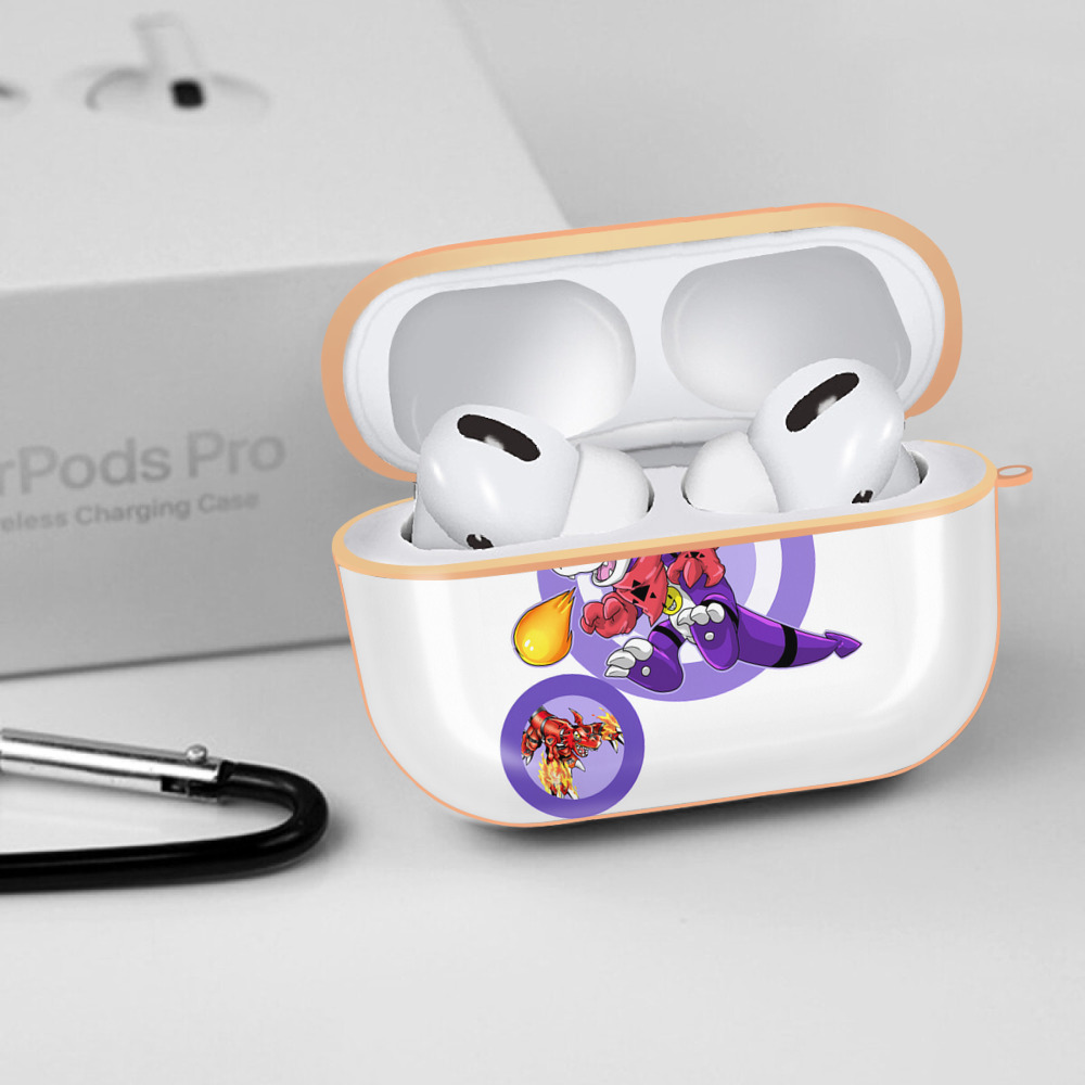 Digimon デジタルモンスター/デジモン 【AirPods Pro用】ハードシェル保護ケース｜耐衝撃・防指紋・カラビナ付き商品仕様