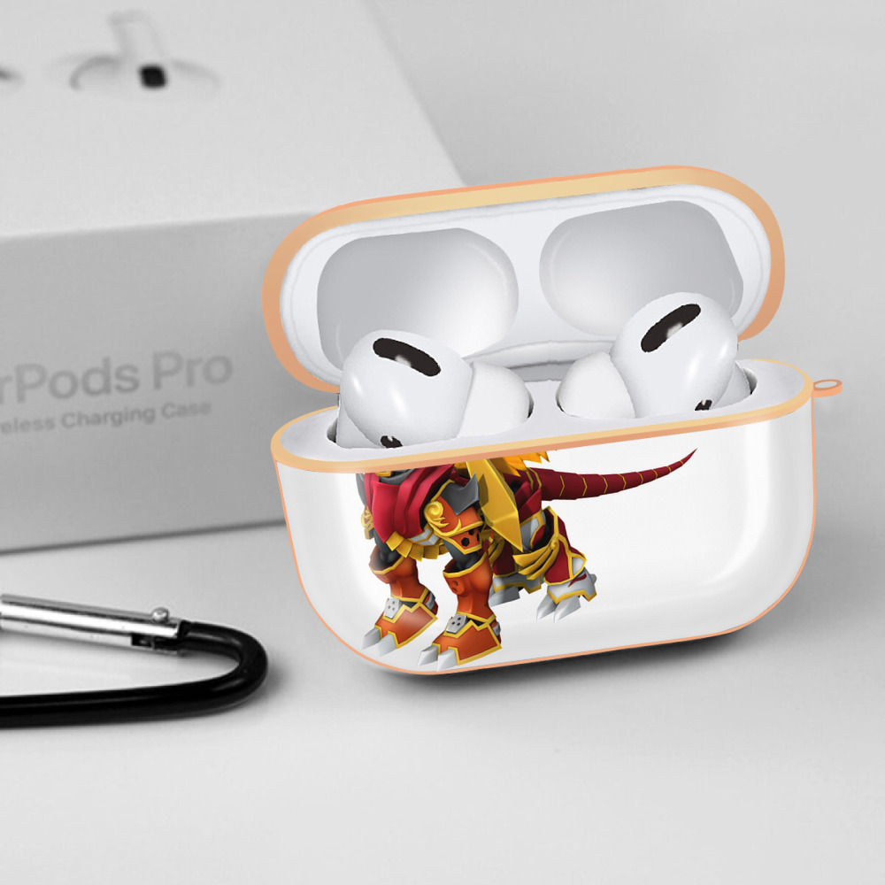 Digimon デジタルモンスター/デジモン 【AirPods Pro用】ハードシェル保護ケース｜耐衝撃・防指紋・カラビナ付き商品仕様