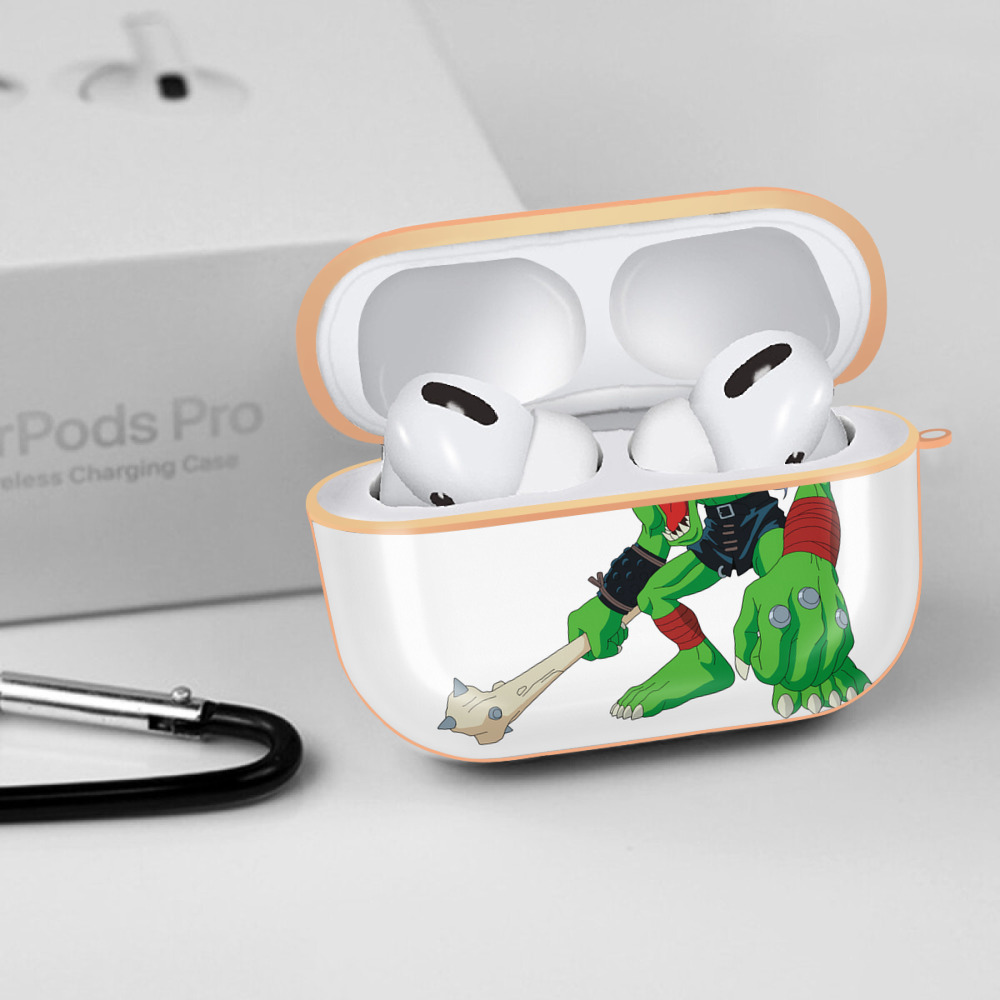 Digimon デジタルモンスター/デジモン 【AirPods Pro用】ハードシェル保護ケース｜耐衝撃・防指紋・カラビナ付き商品仕様