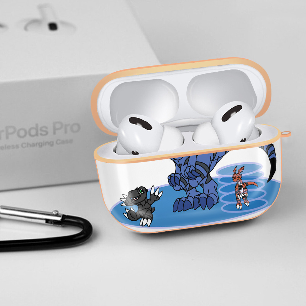 Digimon デジタルモンスター/デジモン 【AirPods Pro用】ハードシェル保護ケース｜耐衝撃・防指紋・カラビナ付き商品仕様