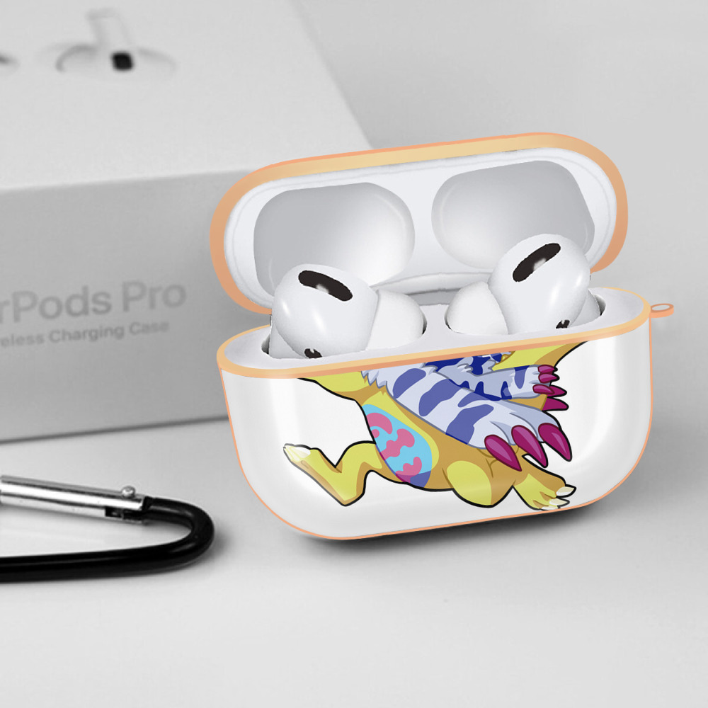Digimon デジタルモンスター/デジモン 【AirPods Pro用】ハードシェル保護ケース｜耐衝撃・防指紋・カラビナ付き商品仕様