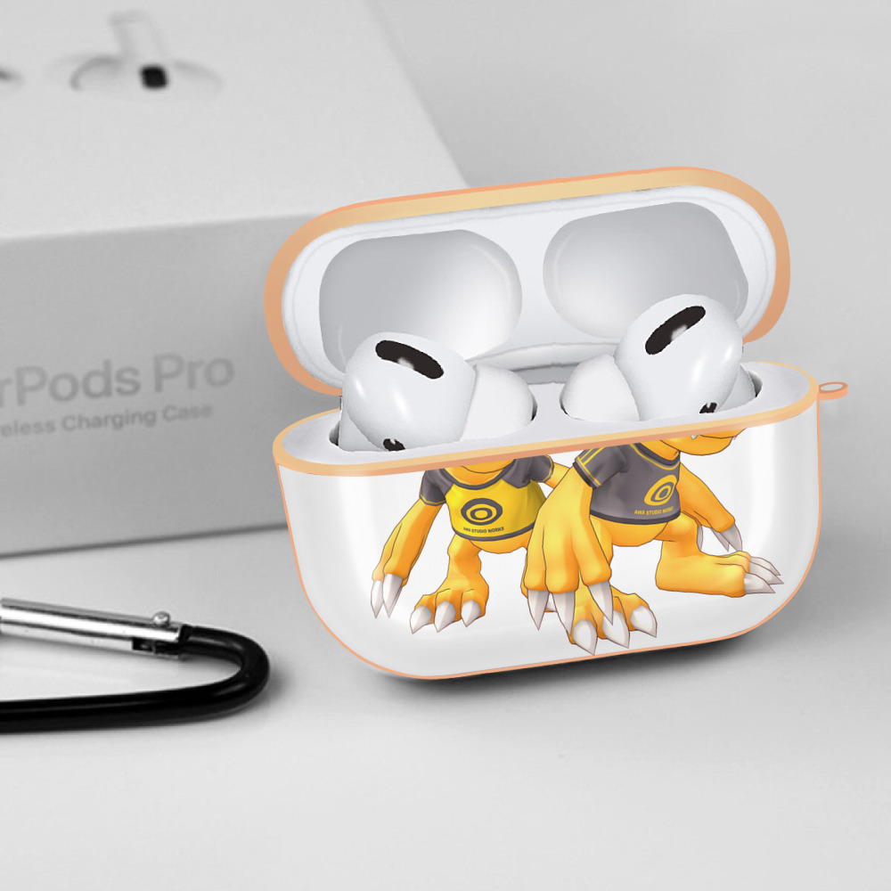 Digimon デジタルモンスター/デジモン 【AirPods Pro用】ハードシェル保護ケース｜耐衝撃・防指紋・カラビナ付き商品仕様