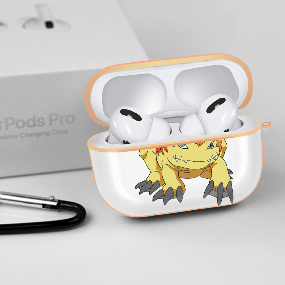 Digimon デジタルモンスター/デジモン 【AirPods Pro用】ハードシェル保護ケース｜耐衝撃・防指紋・カラビナ付き商品仕様