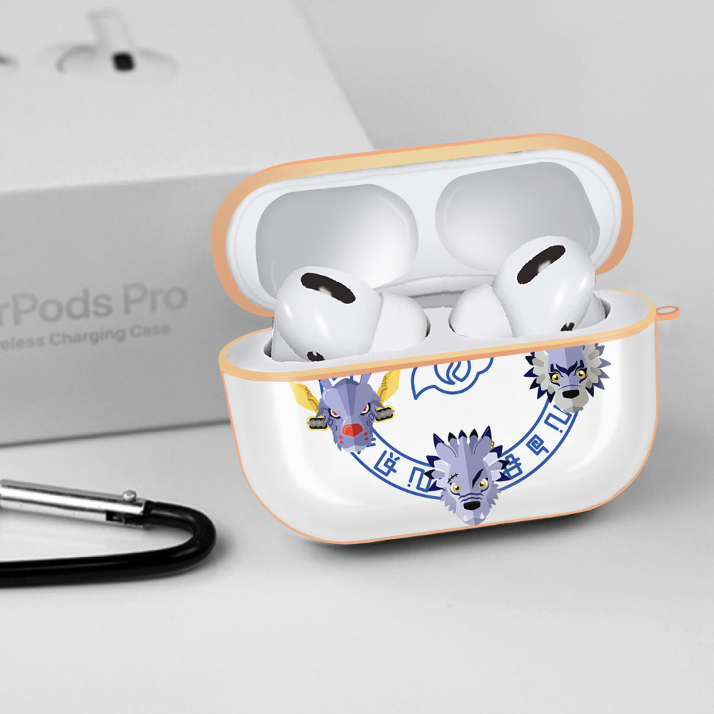Digimon デジタルモンスター/デジモン 【AirPods Pro用】ハードシェル保護ケース｜耐衝撃・防指紋・カラビナ付き商品仕様