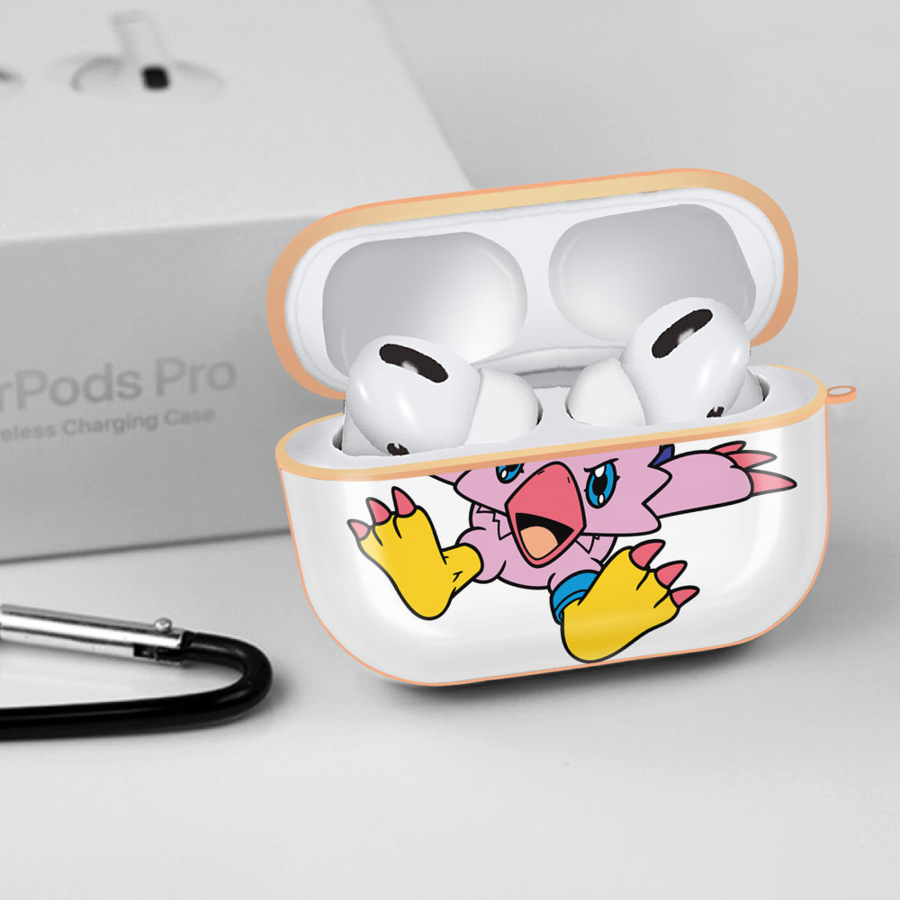 Digimon デジタルモンスター/デジモン 【AirPods Pro用】ハードシェル保護ケース｜耐衝撃・防指紋・カラビナ付き商品仕様