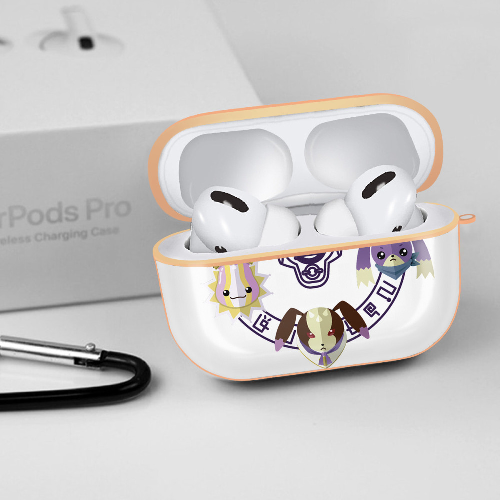 Digimon デジタルモンスター/デジモン 【AirPods Pro用】ハードシェル保護ケース｜耐衝撃・防指紋・カラビナ付き商品仕様