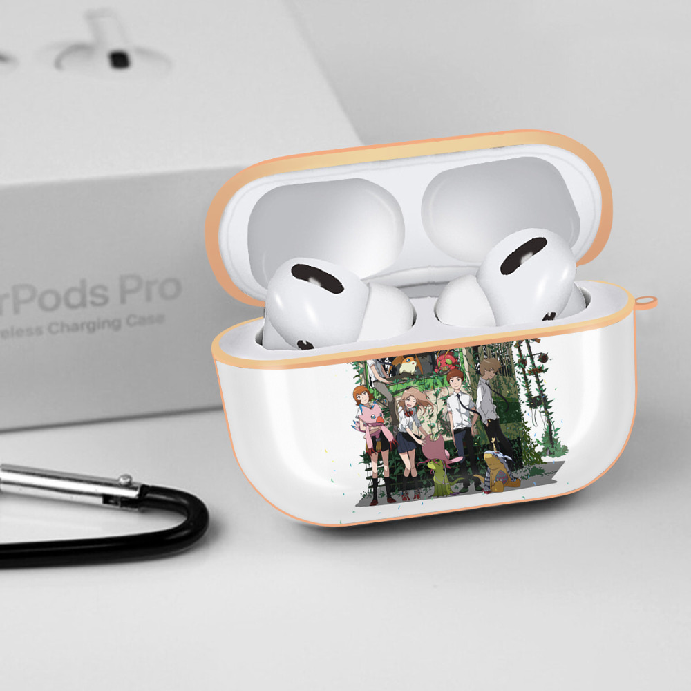 Digimon デジタルモンスター/デジモン 【AirPods Pro用】ハードシェル保護ケース｜耐衝撃・防指紋・カラビナ付き商品仕様