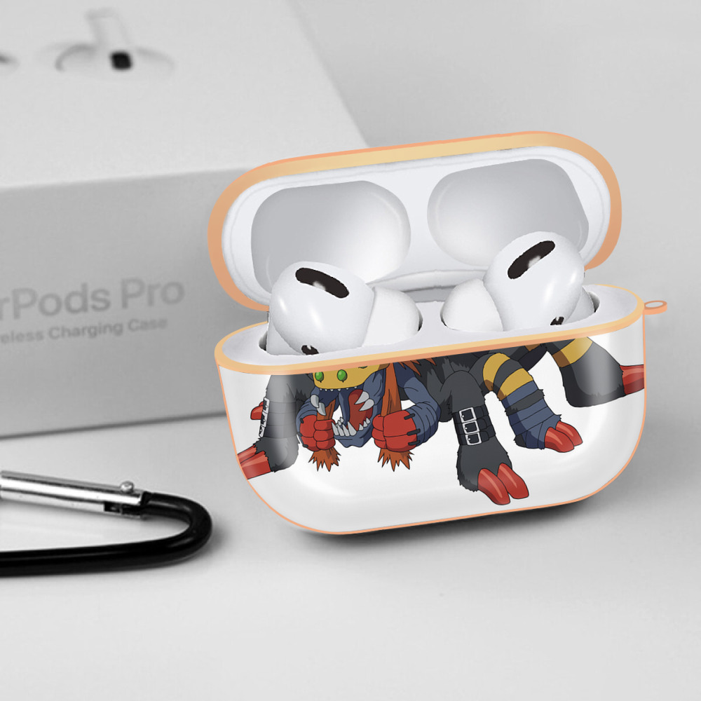 Digimon デジタルモンスター/デジモン 【AirPods Pro用】ハードシェル保護ケース｜耐衝撃・防指紋・カラビナ付き商品仕様