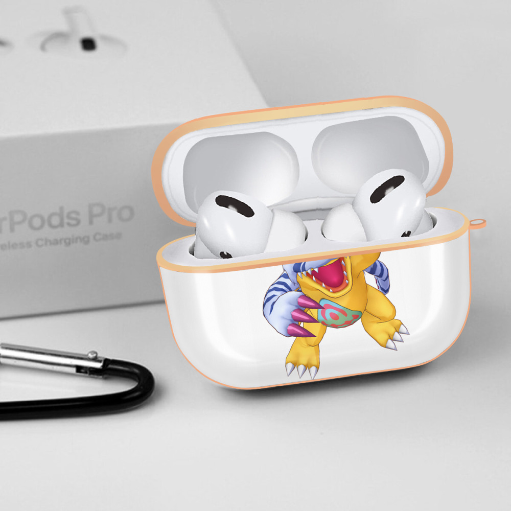 Digimon デジタルモンスター/デジモン 【AirPods Pro用】ハードシェル保護ケース｜耐衝撃・防指紋・カラビナ付き商品仕様