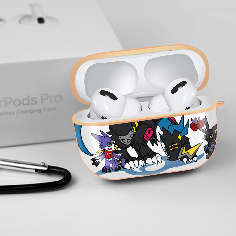 Digimon デジタルモンスター/デジモン 【AirPods Pro用】ハードシェル保護ケース｜耐衝撃・防指紋・カラビナ付き商品仕様