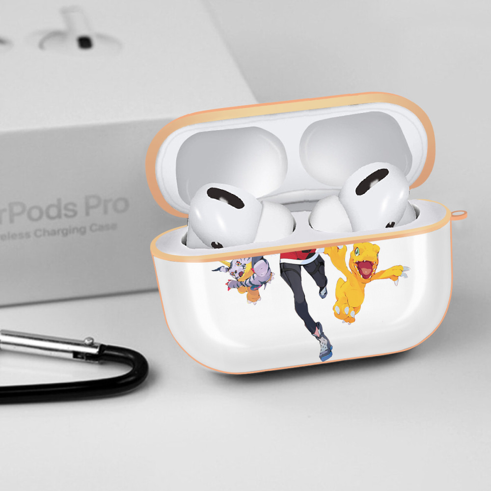 Digimon デジタルモンスター/デジモン 【AirPods Pro用】ハードシェル保護ケース｜耐衝撃・防指紋・カラビナ付き商品仕様